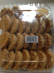 Crispy Almond & Honey Shortbread Cookies 12.34 Oz - 350 Gms