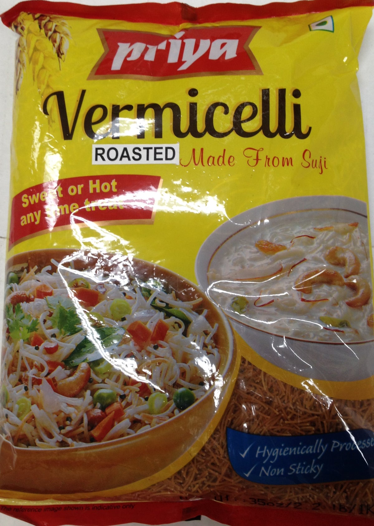 Priya Vermicelli Roasted 35 Oz - 992 Gms