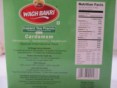 Wagh Bakri Instant Cardamom Tea (3 in 1) 9.18 OZ - 261 Gms