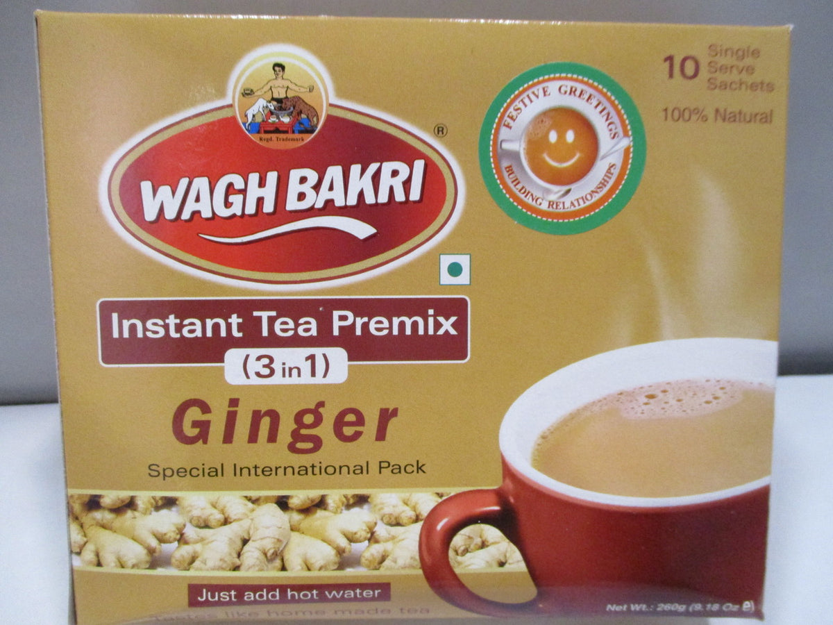 Wagh Bakri  Instant Ginger Tea (3 in 1) 9.18 OZ - 261 Gms