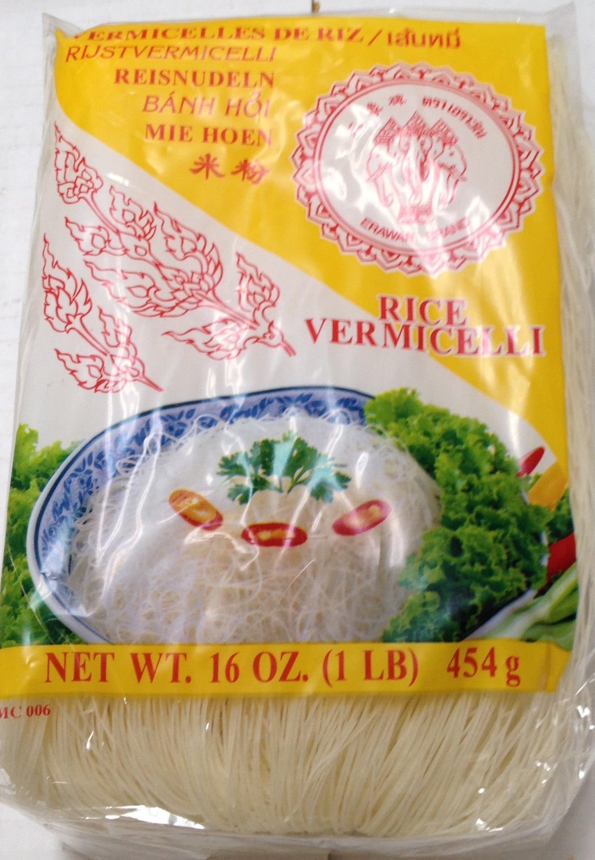 Erwan Brand Rice Vermicelli 16 Oz - 454 Gms