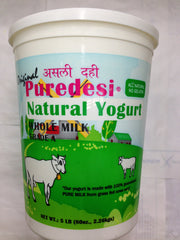 PureDesi Whole Milk Dahi Yogurt 80 Oz - 2267.2 Gms