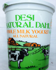 Desi Organic Natural Dahi Whole Milk Yogurt 32 Oz - 907 GM