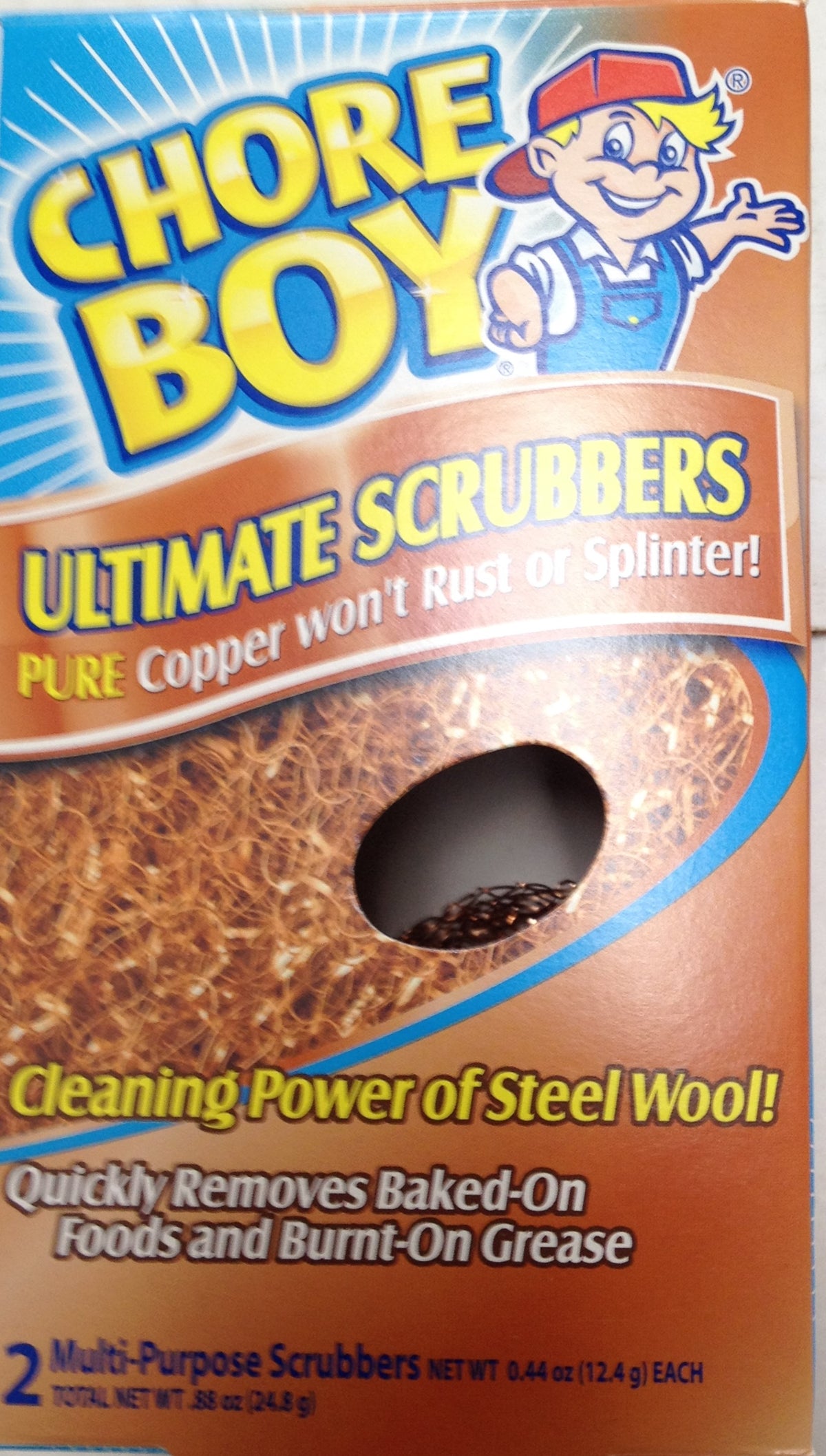 Chore Boy Ultimate Scrubbers OZ - Gms