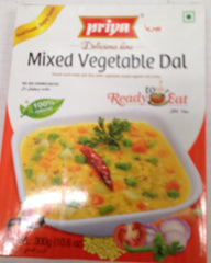 Priya Mixed Vegetable Dal 10.5 Oz - 300 Gms