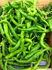 Fresh GREEN LONG HOT $-Lb