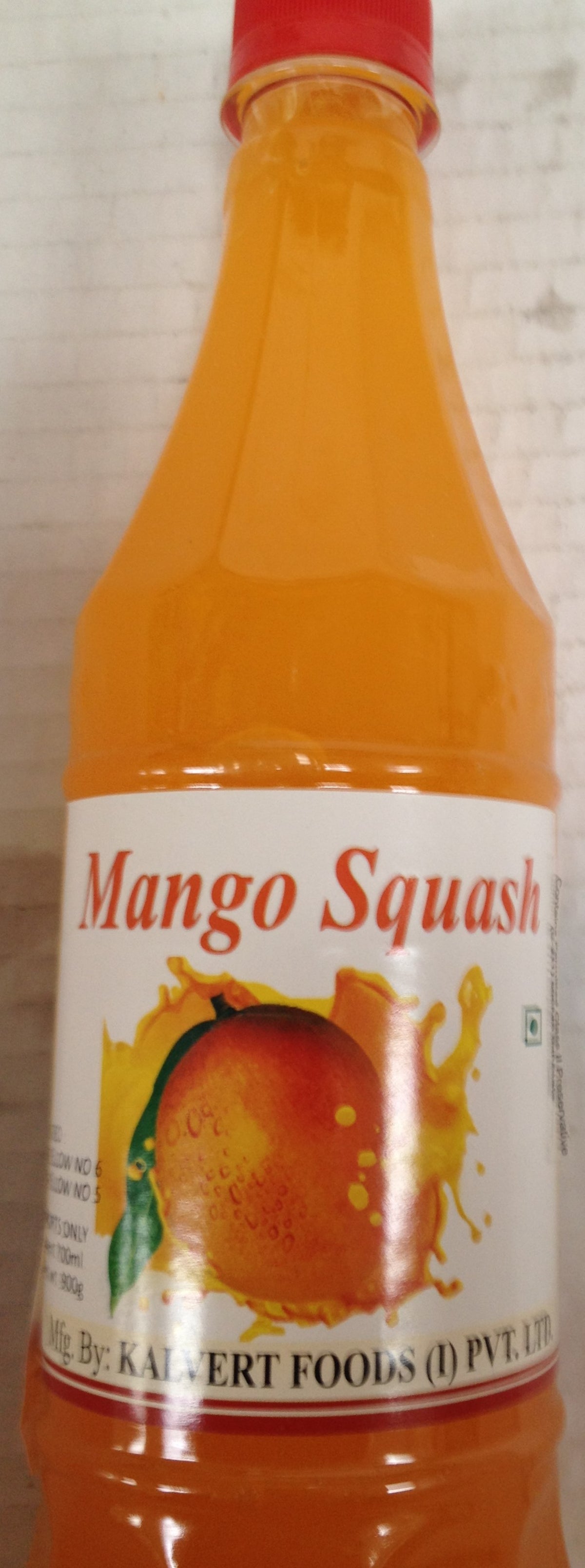 Kalvert Mango Squash 24.64 Oz - 700 Gms