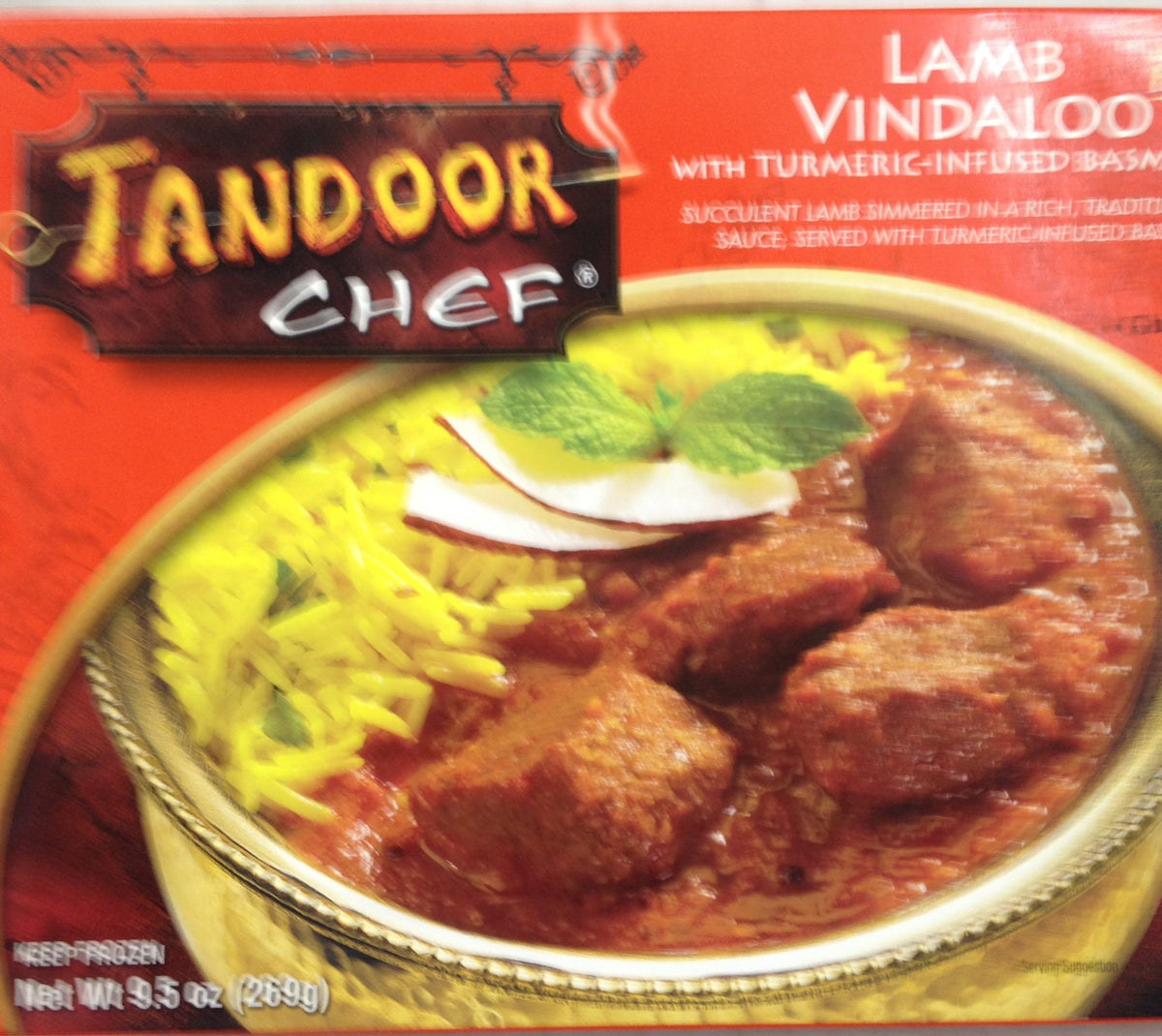 Tandoor Chef Lamb Vindaloo 9.5 Oz - 269 Gms