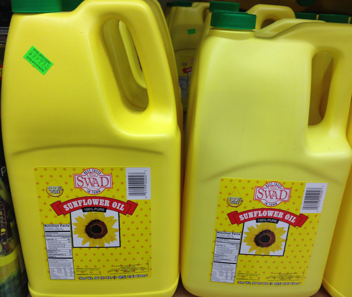 Swad Sunflower Oil 96 Fl Oz