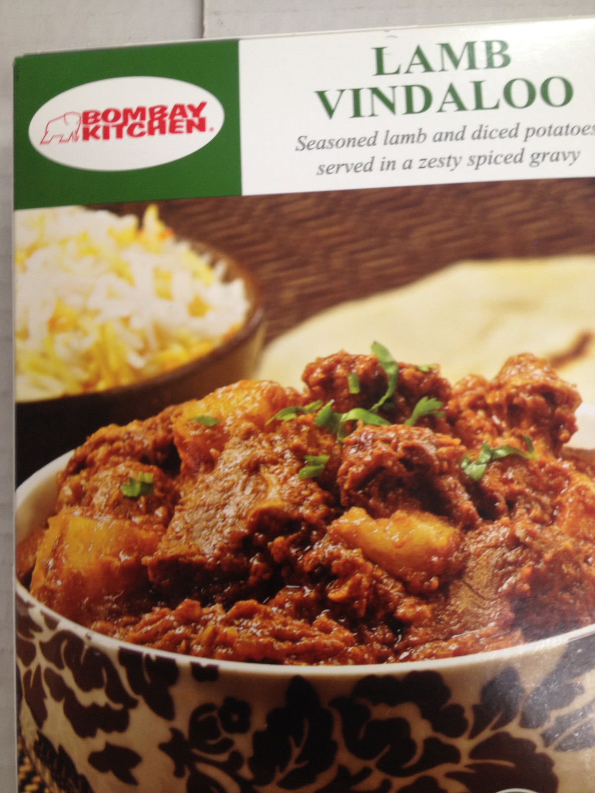 Bombay Kitchen Lamb Vindaloo 10 Oz - 283 Gms