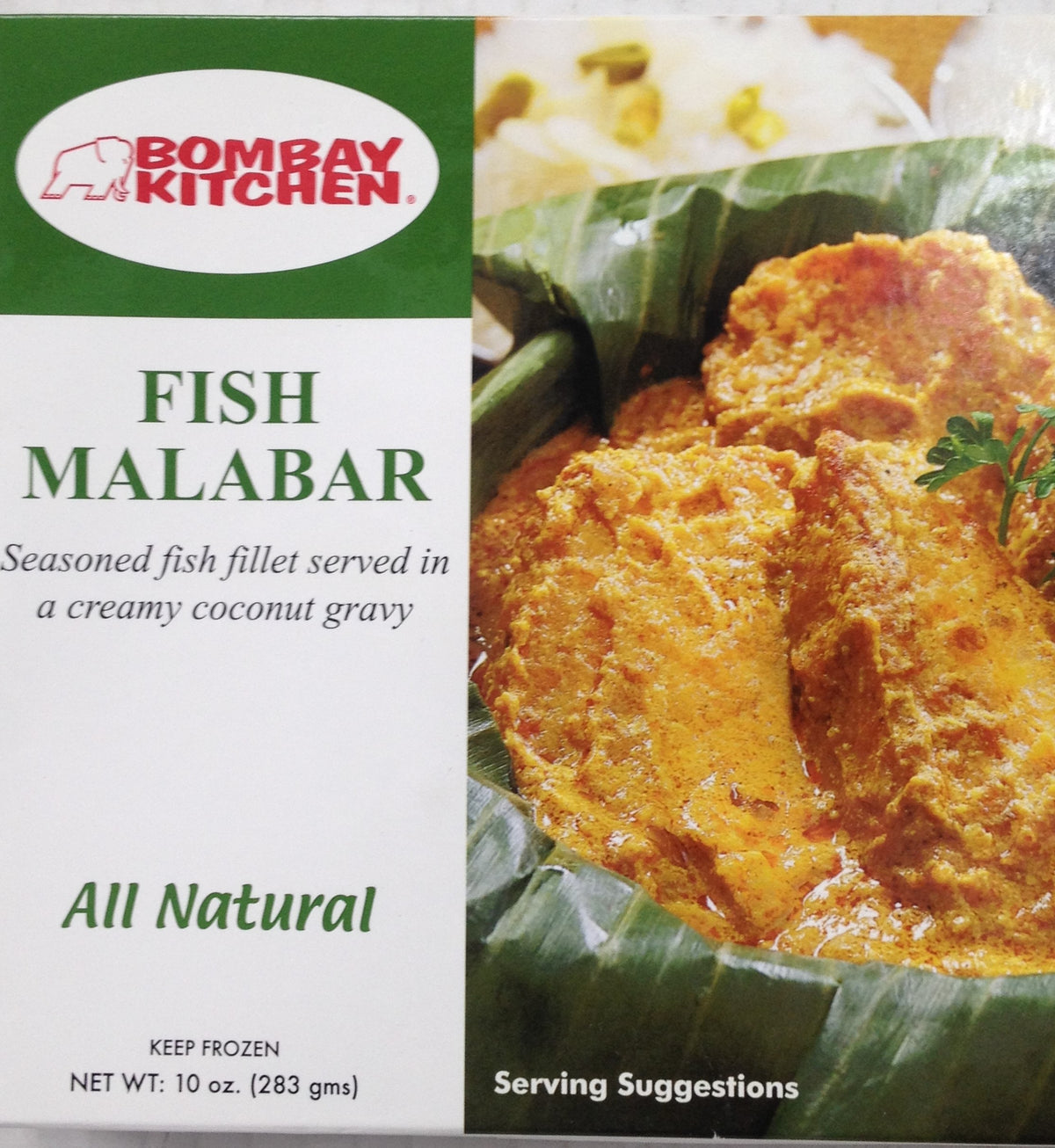 Bombay Kitchen Fish Malabar 10 Oz - 283 Gms