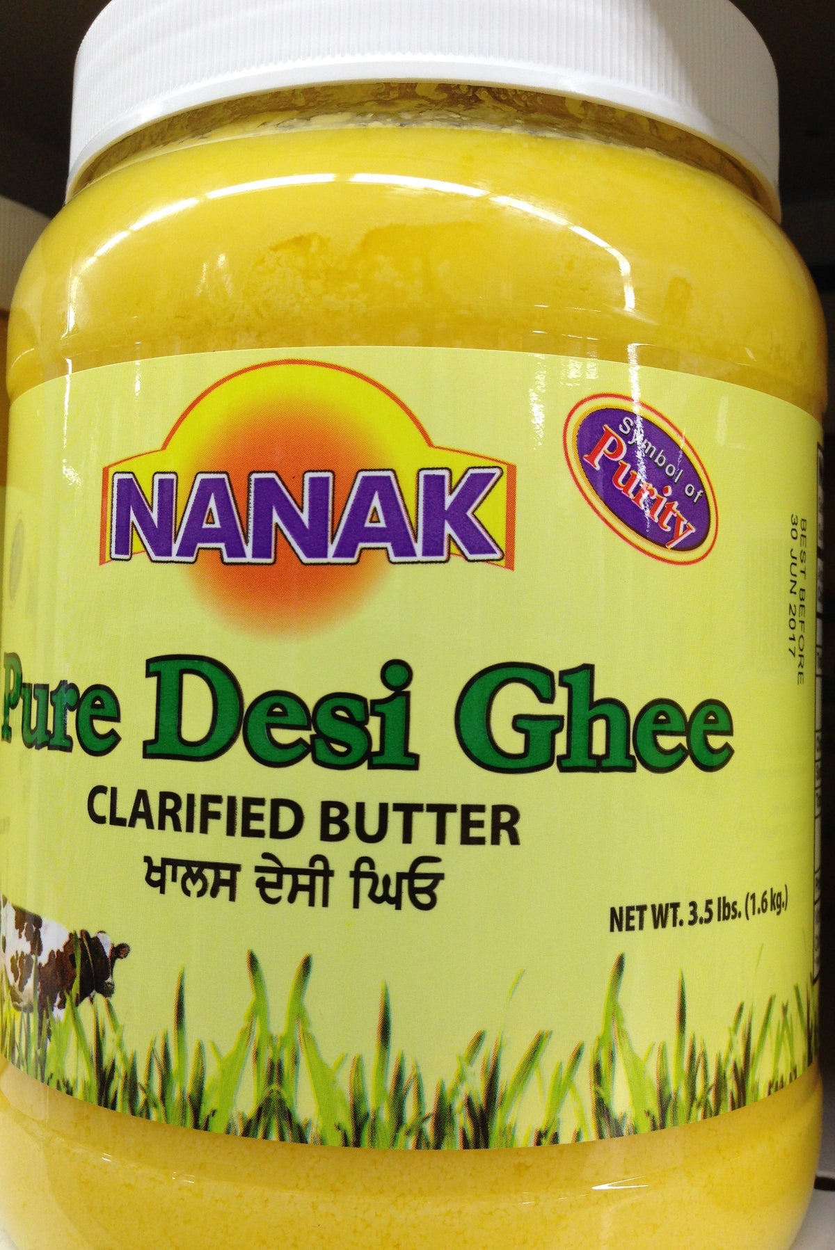 Nanak Pure Desi Ghee 56 Fl Oz