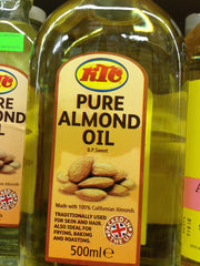 KTC Pure Almond Oil 16.9 Fl Oz