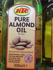 KTC Pure Almond Oil 10.14 Fl Oz