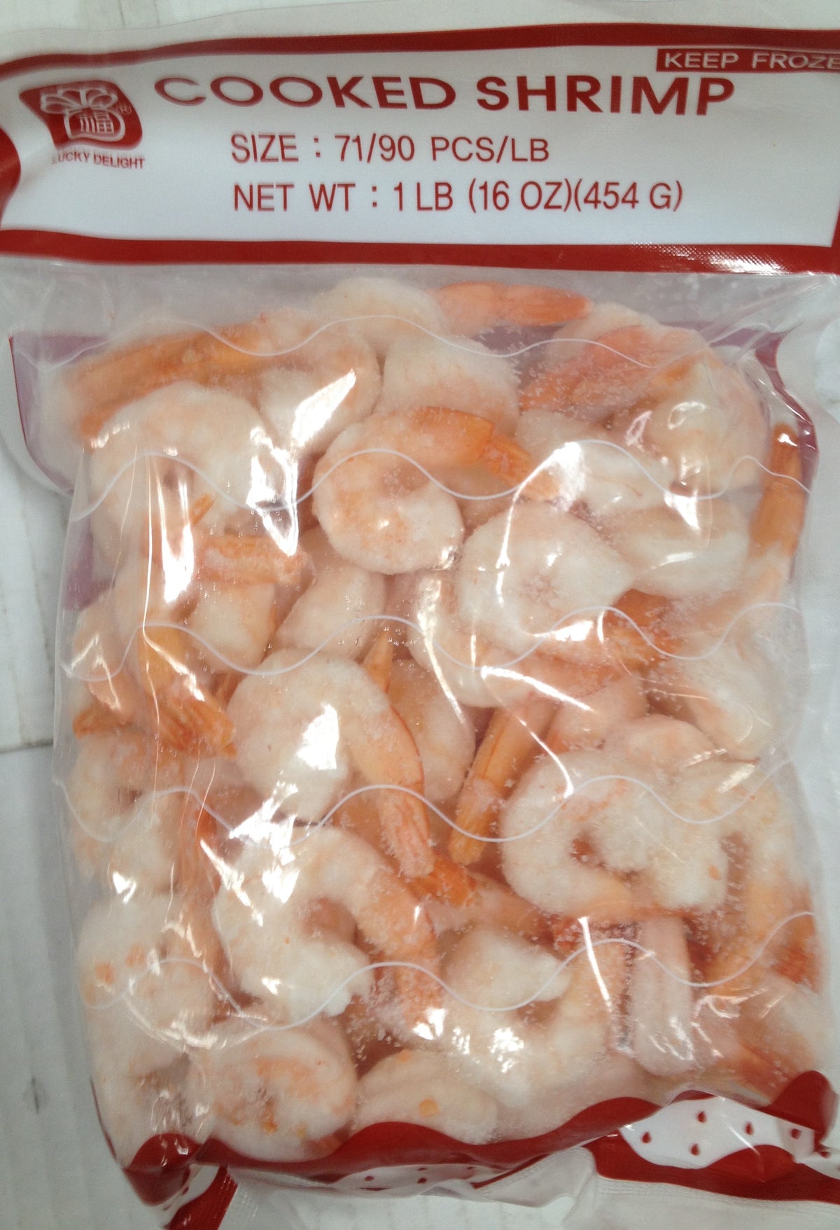 Thai Gold Cooked Shrimp 16 Oz - 454 Gms