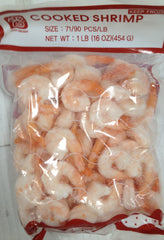 Thai Gold Cooked Shrimp 16 Oz - 454 Gms