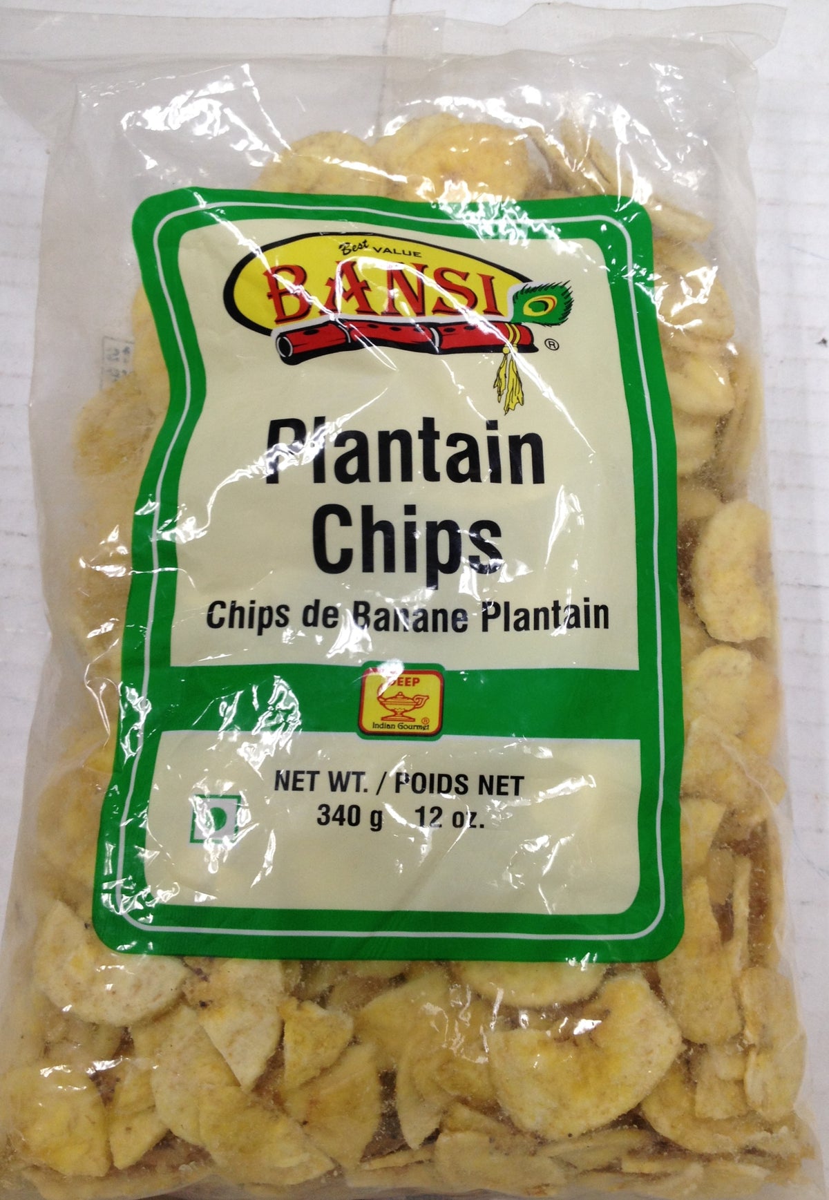 Bansi Plantain Chips 12 Oz - 340 Gms