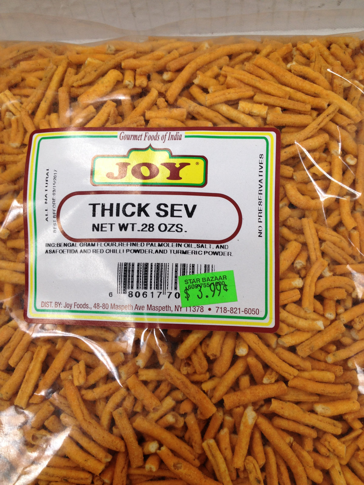 Joy Thick Sev 28 Oz - 800 Gms