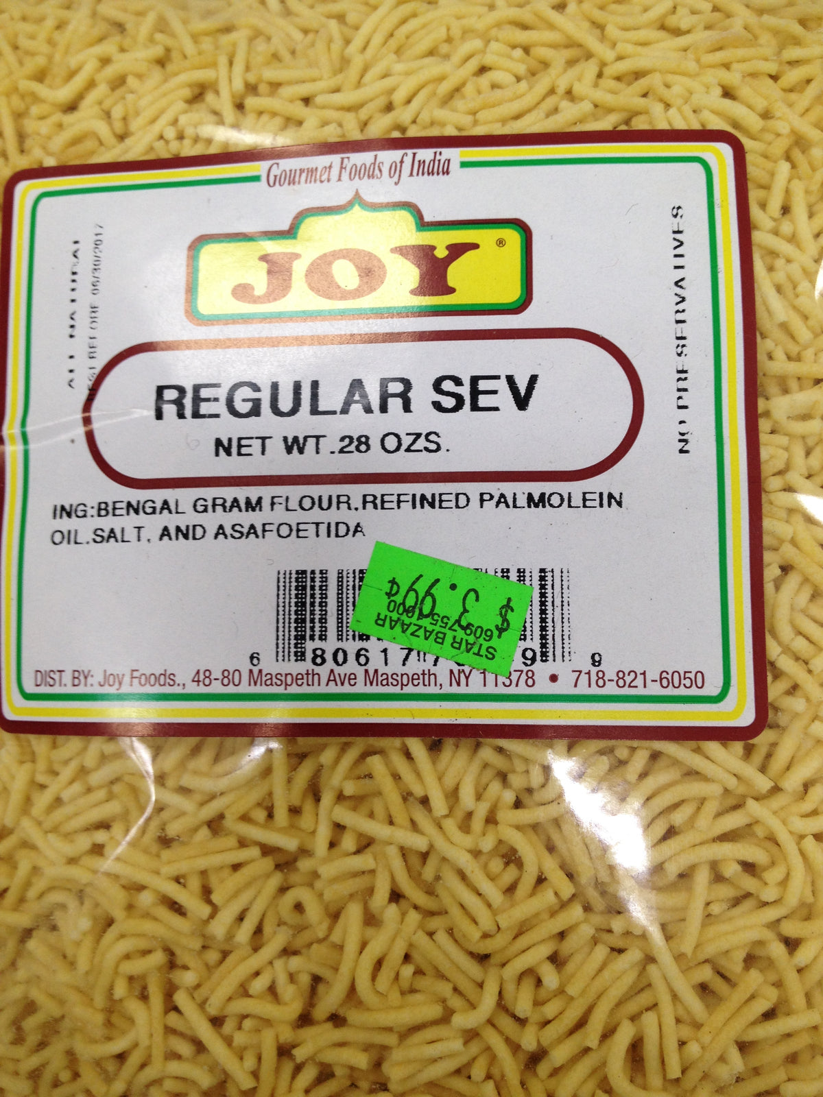 joy Regular Sev 28 Oz - 800 Gms