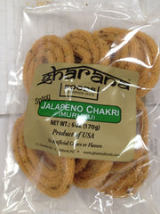 Gharana Foods Jalapeno Chakri 6 Oz - 170 Gms