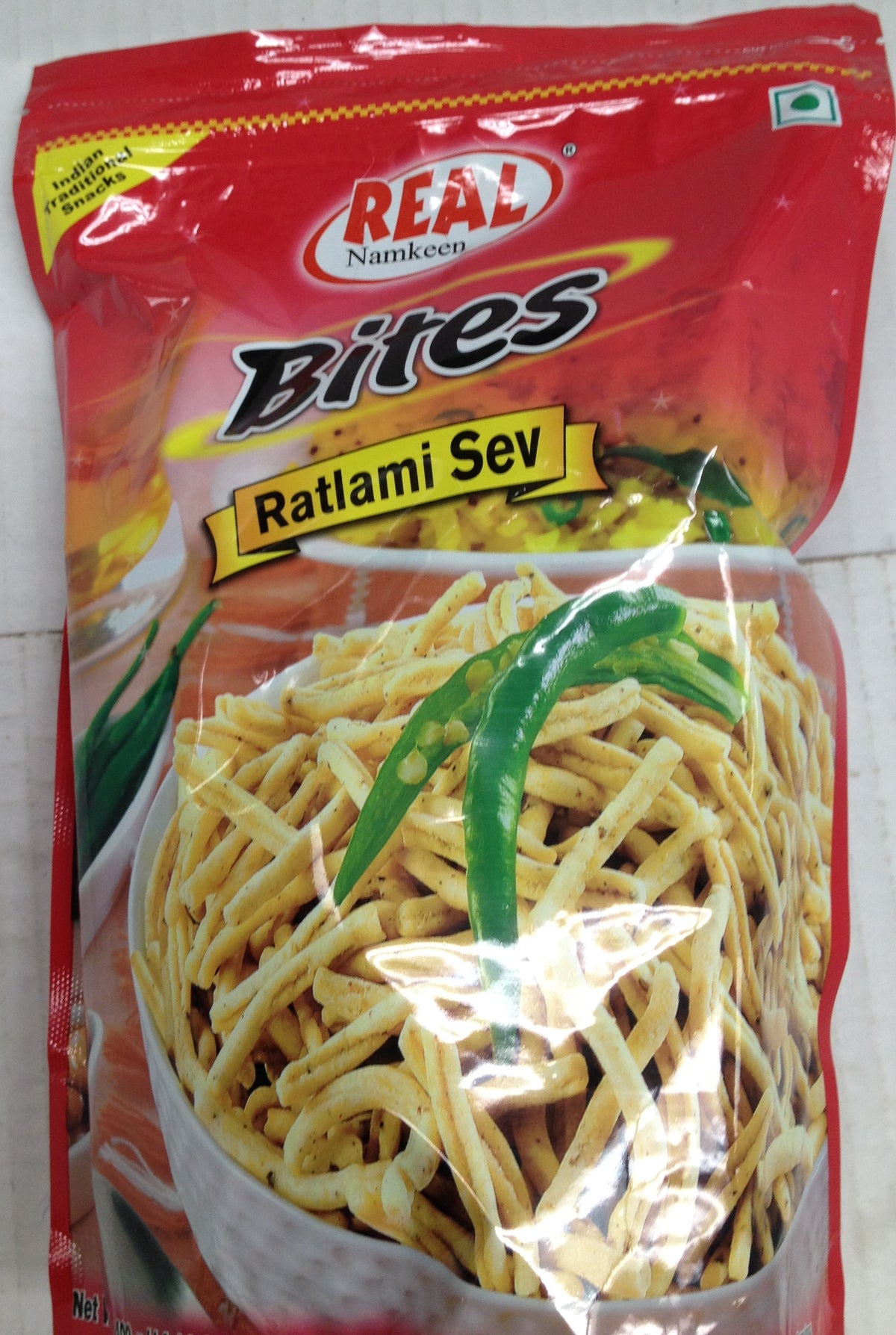 Real Bites Ratlami Sev 14.11 Oz - 400 Gms