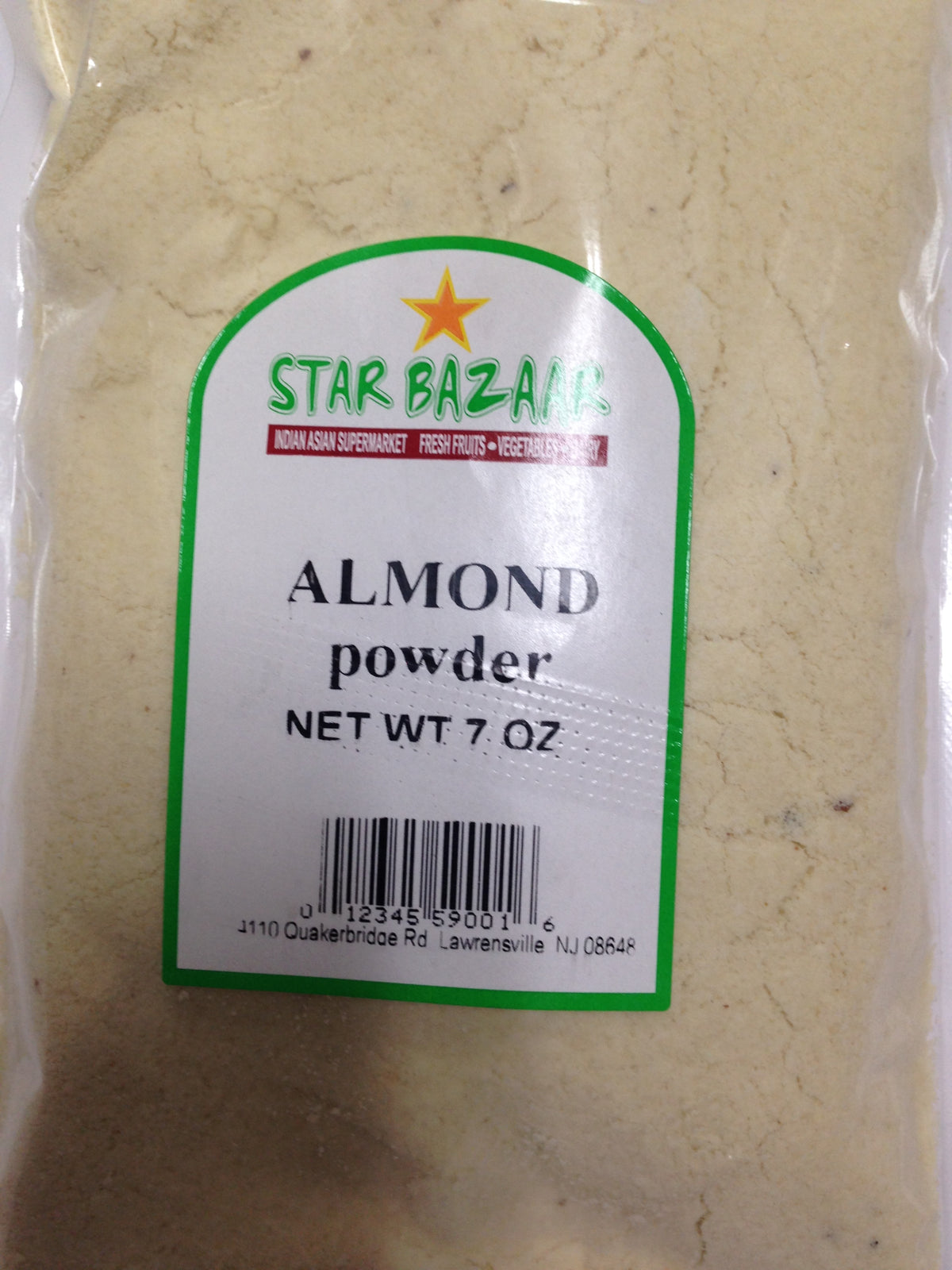 Big Bazaar- Star Bazaar  Almond Powder 7 OZ - 200 Gms