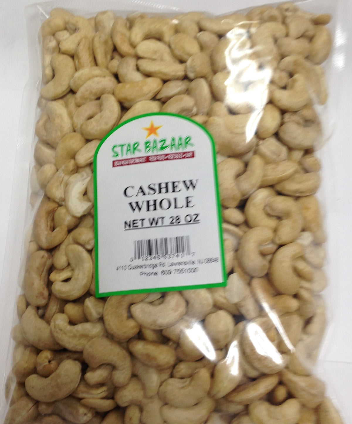 Big Bazaar -Star Bazaar  Cashew Whole 28 OZ - 794 Gms