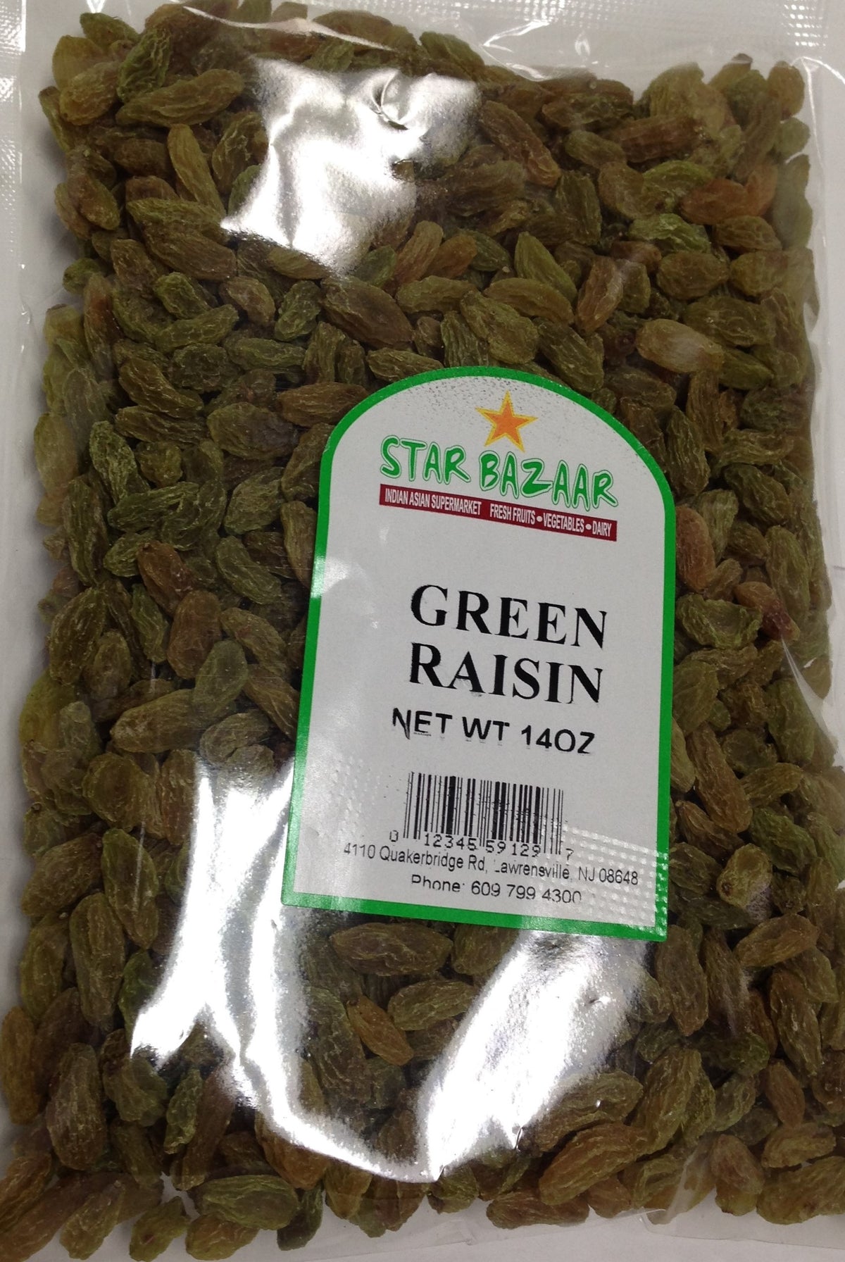 Big  Bazaar-Star Bazaar Green Raisin 14 OZ - 397 Gms