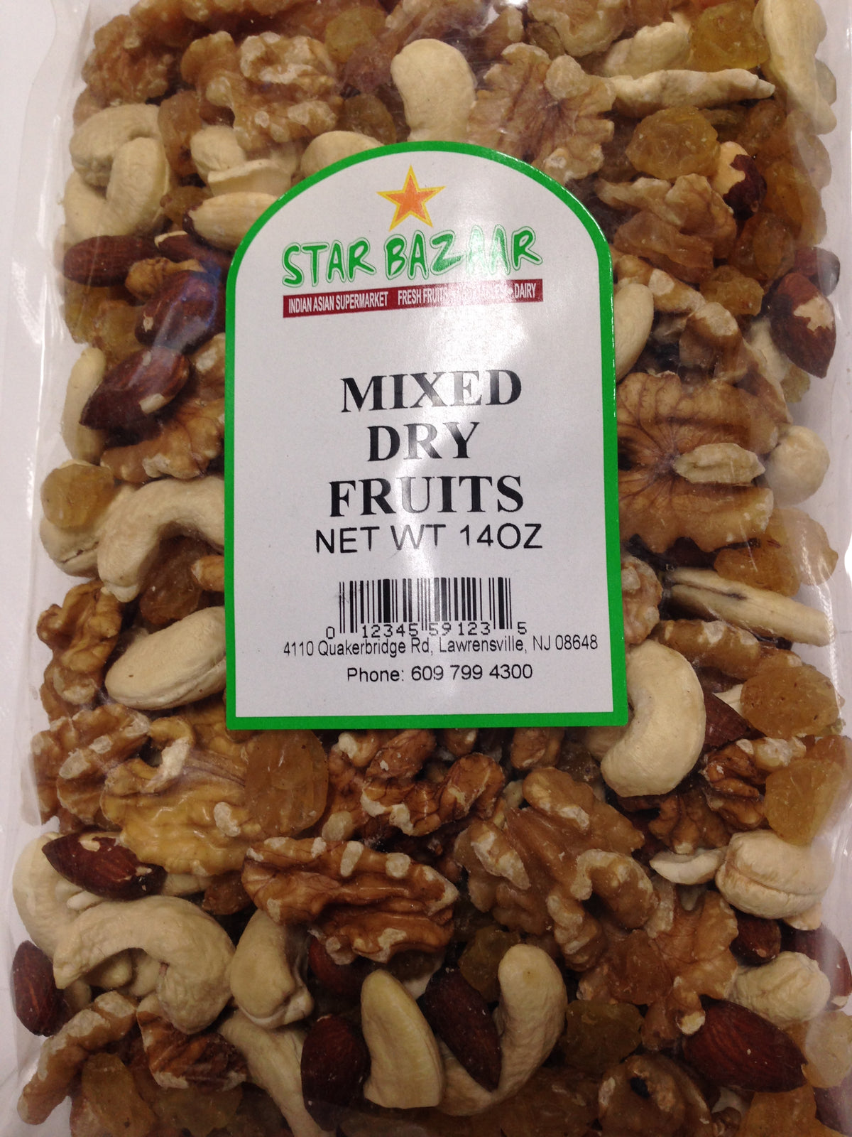 Big Bazaar -Star Bazaar  Mixed Dry Fruits 14 OZ - 397 Gms