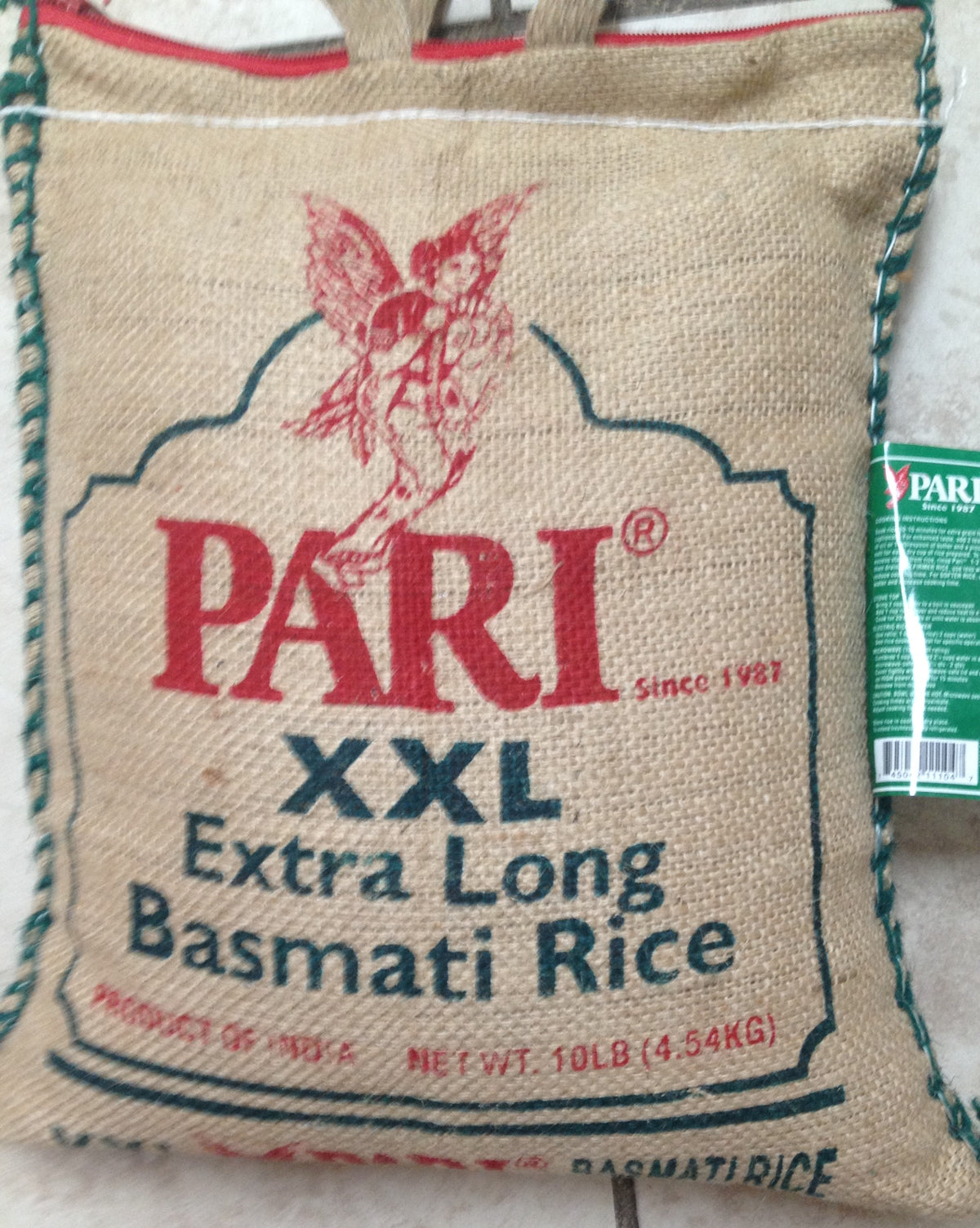 Pari Exra Long Basmati Rice 10 LB - 4.5 KG