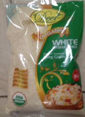 Deer Organic White Basmathi Rice 128 OZ - 3.6 KG