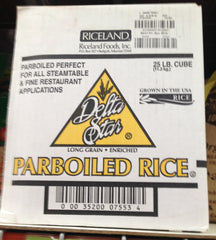 Delta Star Parboiled Rice 400 OZ - 11.34 KG