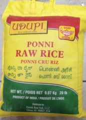 Deep Ponni Raw Rice 20 LB - 9.07 KG