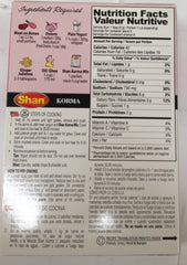 Shan Korma 1.76 OZ - 50 Gms