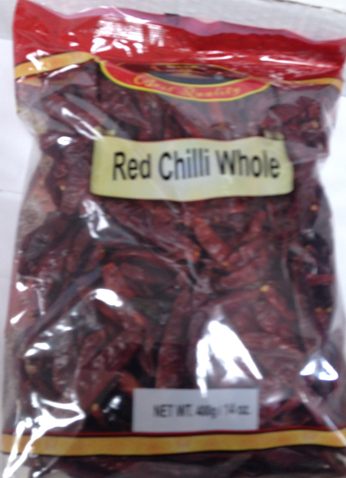 Deep Red Chilli Whole 14 OZ - 397 Gms