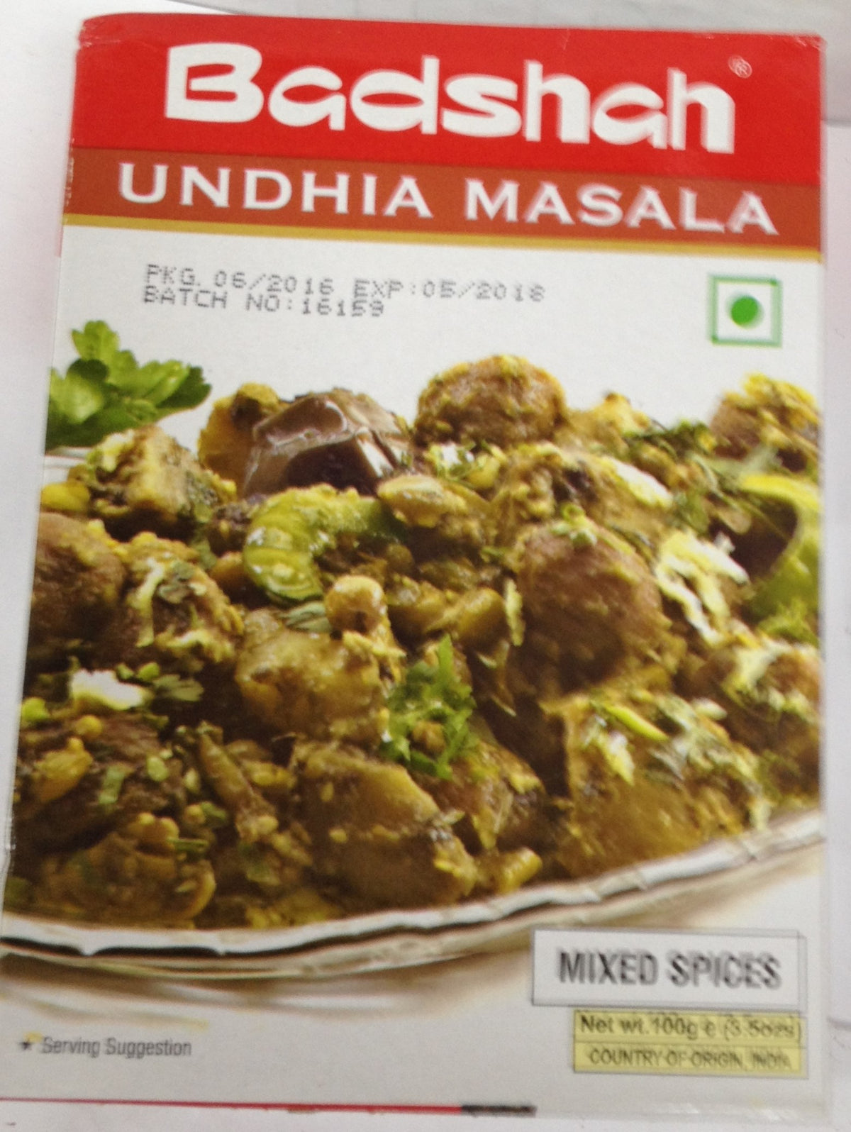 Badshah Undhia Masala 3.5 OZ - 100 Gms