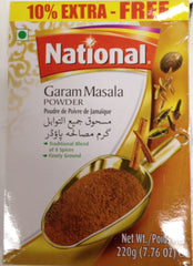 National Garam masala Powder 7.76 OZ - 220 Gms