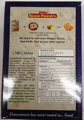 Banne Nawab's Chilli Chicken 3.85 OZ - 110 Gms