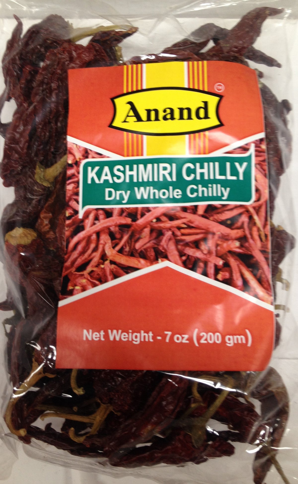 Anand Kashmiri Chilly 7 OZ - 200 Gms