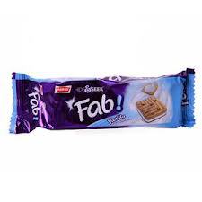 Parle FAB Vanilla Cookies  3.95 OZ - 112 Gms