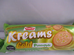 Parle Kreams Pineapple Cookies  2.47 OZ - 70 Gms