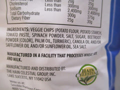 Garden Veggie Chips - Sea Salt 7 OZ - 198 Gms