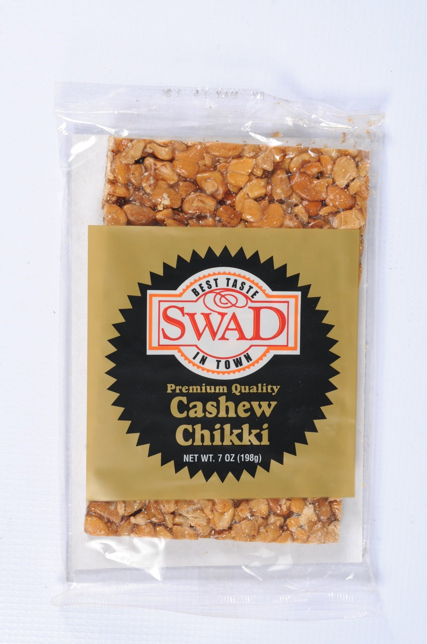 Swad Cashew Chikki 7 OZ - 198 Gms