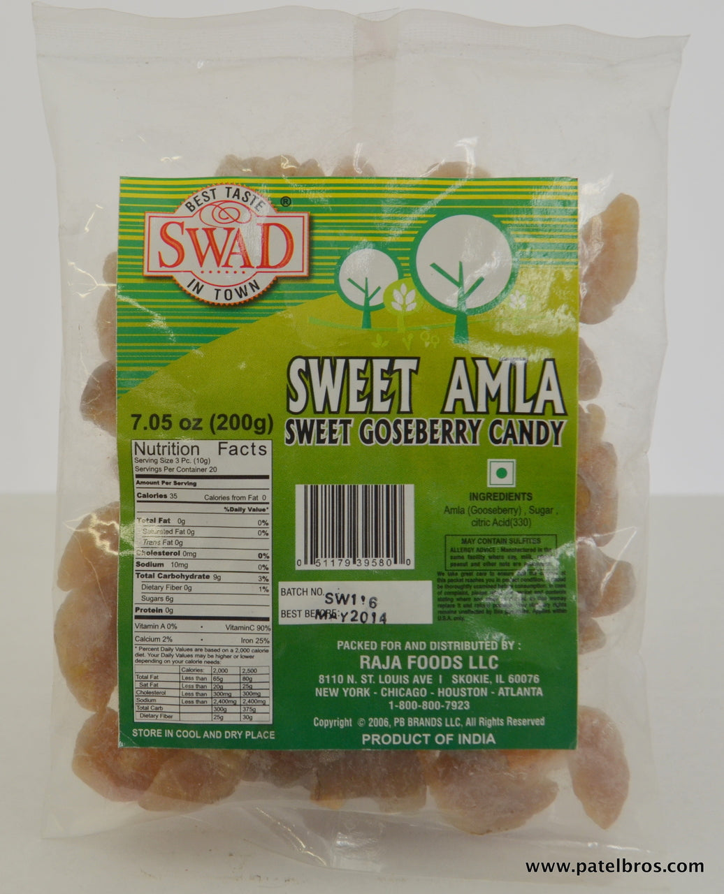 Sweet Amla Candy 7.05 OZ - 200 Gms