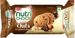 Britannia Nutri Choice Chocolate & Almond Cookies 75 Gms