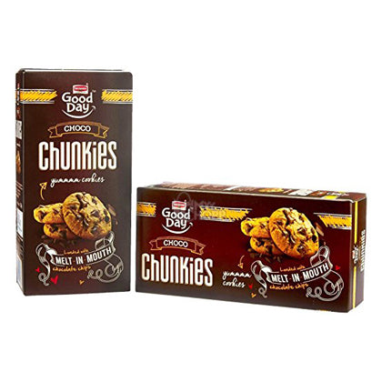 Britannia Good Day  Chunkies Chocolate Cookies 75 Gms