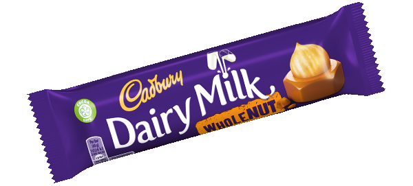 Cadbury Dairy Milk whole Nut 45 Gms