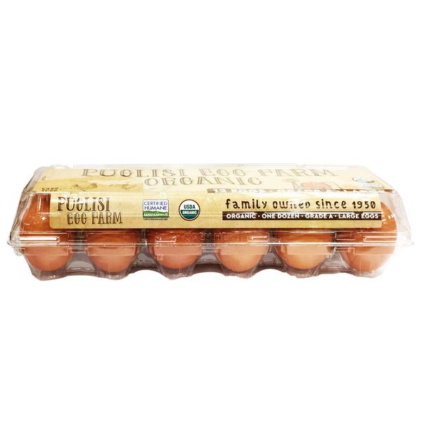 PUGLISI'S FARM BROWN EGGS