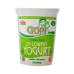 Gopi Indian Style Lowfat Yogurt 4 LB- 1.81 KG