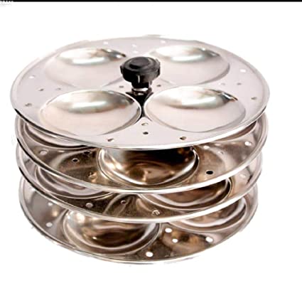 Super Shyne Stainless steel Idli Stand-Mini Idli with extra knob